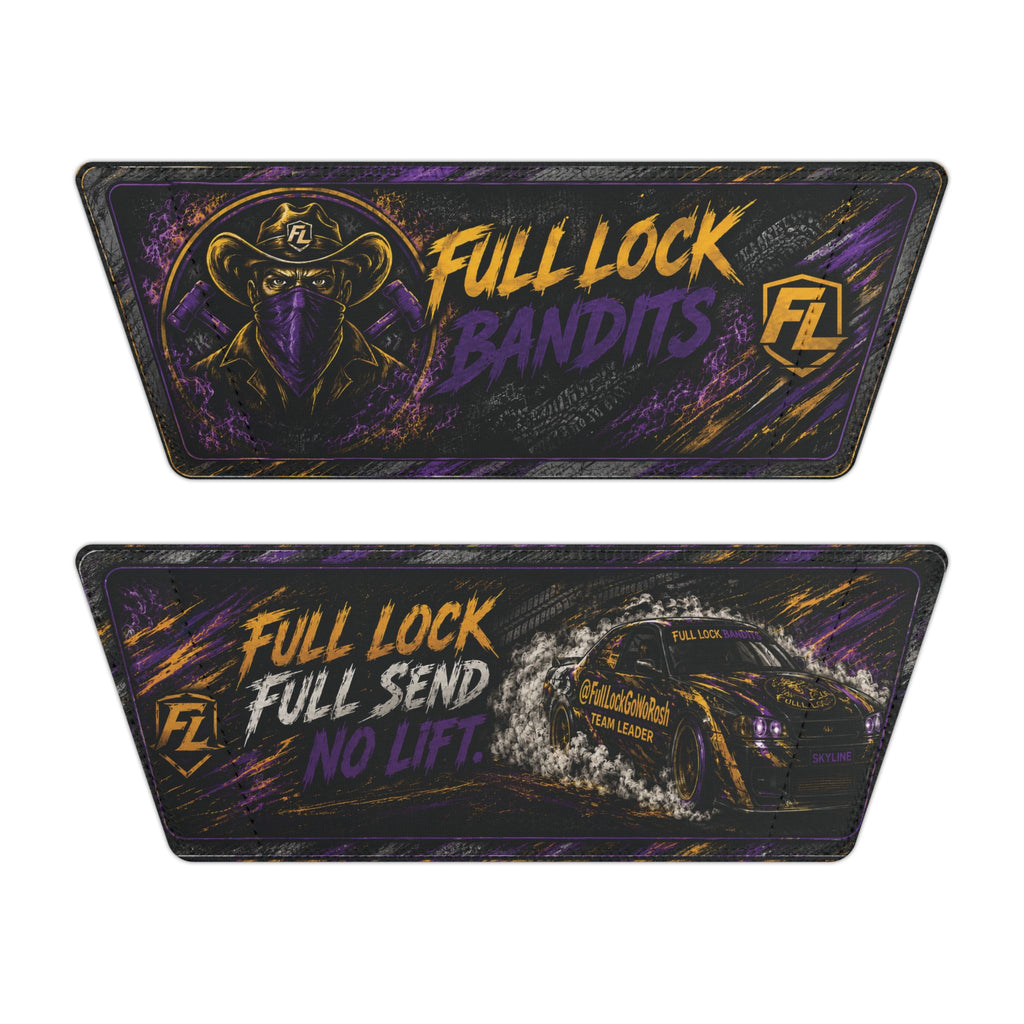 FLB Slides — 'Full Lock Bandits' Graphic Adjustable Strap Slides