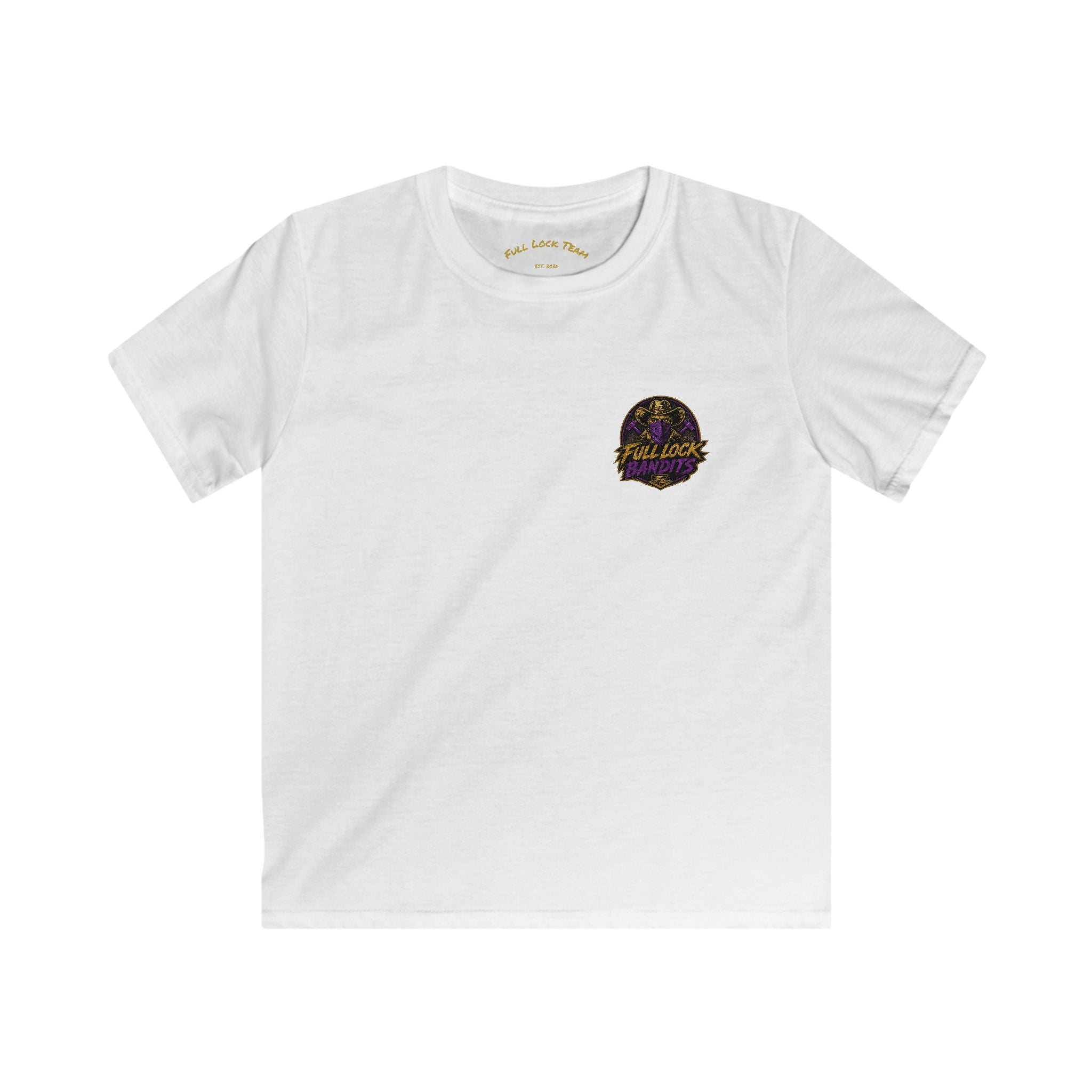 FLB Kids Team Shirt — “Full Lock Full Send No Life” Drift Car Graphic Shirt