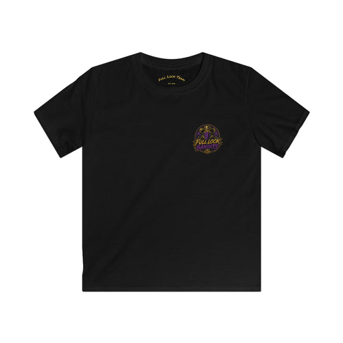 FLB Kids Team Shirt — “Full Lock Full Send No Life” Drift Car Graphic Shirt