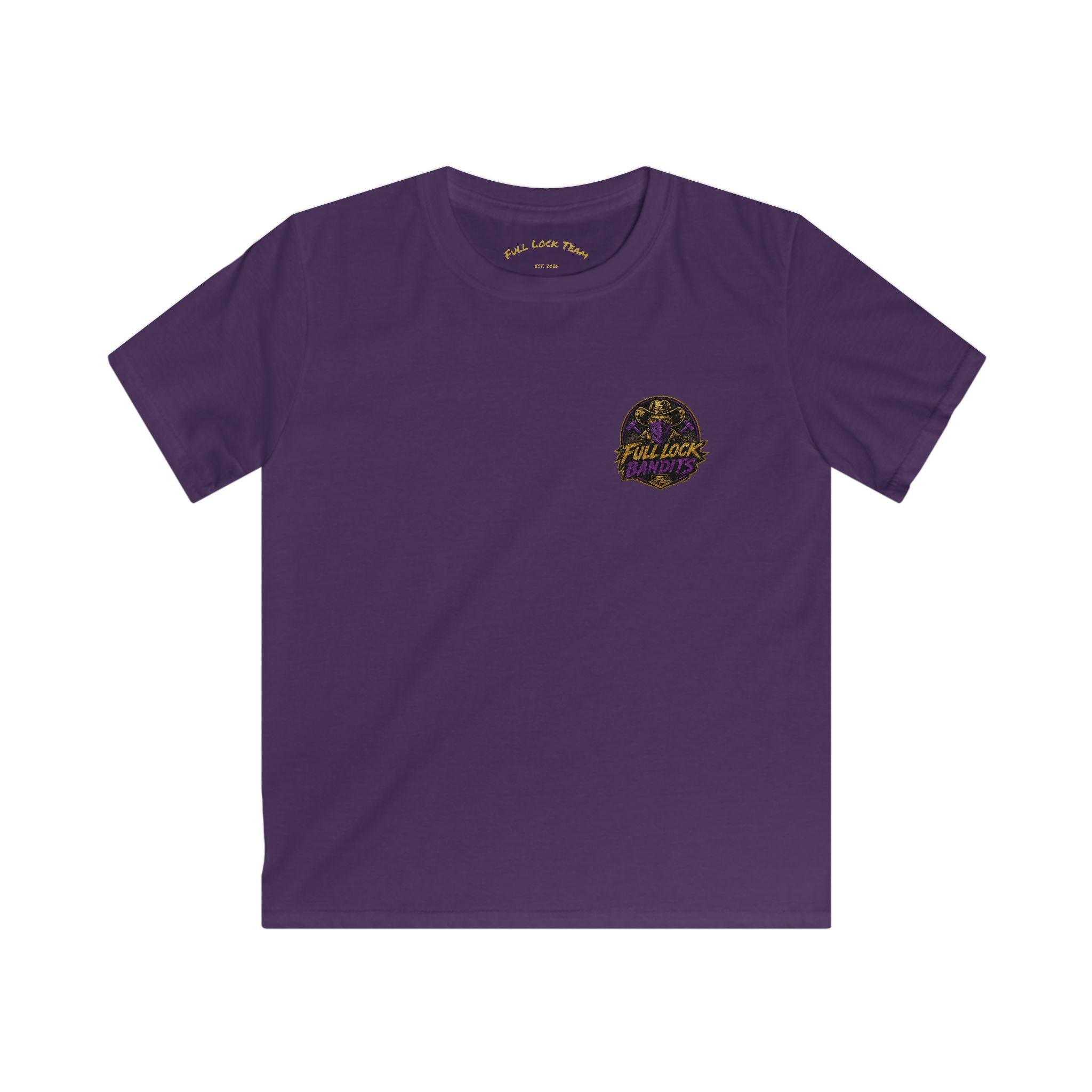 FLB Kids Team Shirt — “Full Lock Full Send No Life” Drift Car Graphic Shirt