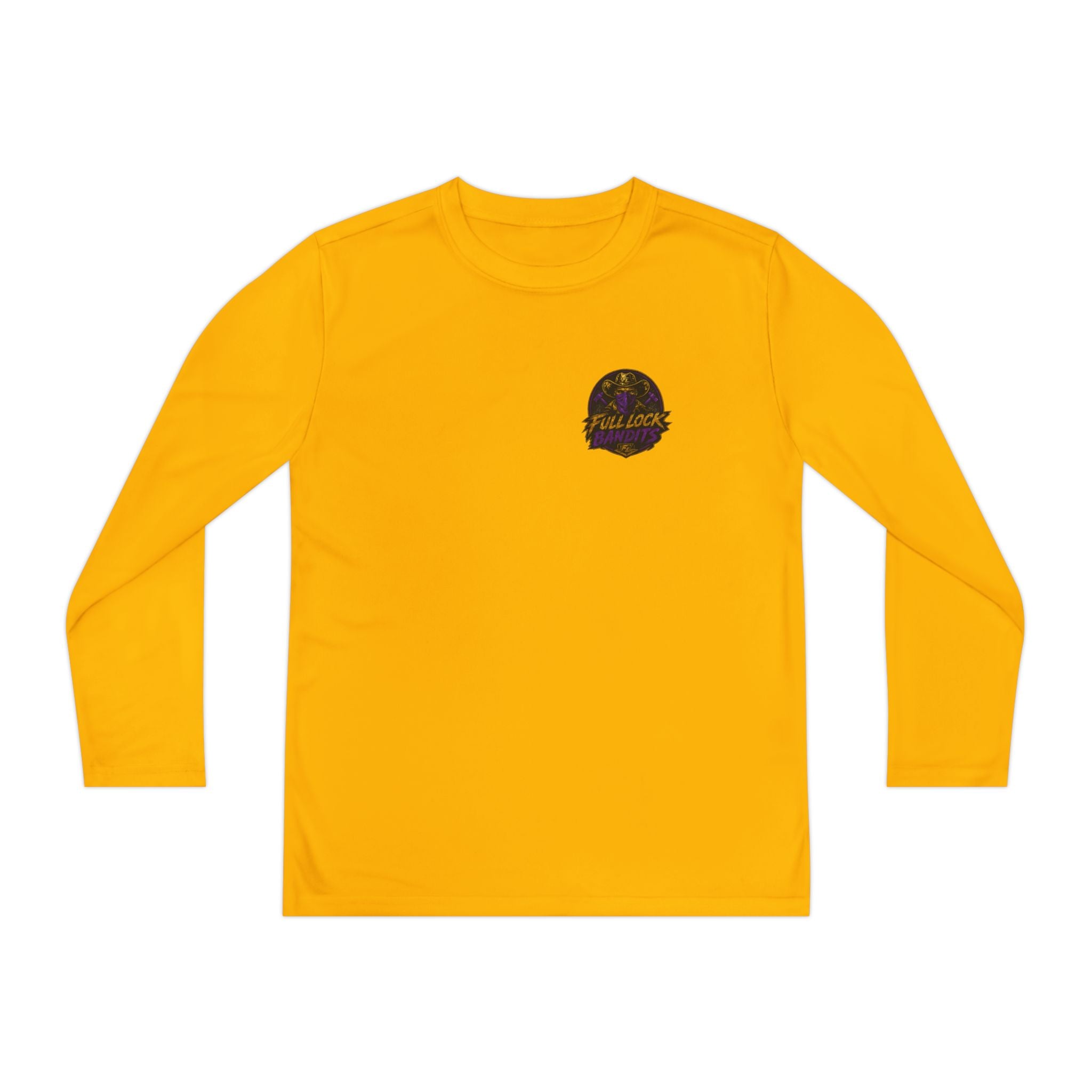 Full Lock Bandits Youth Long Sleeve — “Full Lock Full Send” Graphic Racing Shirt