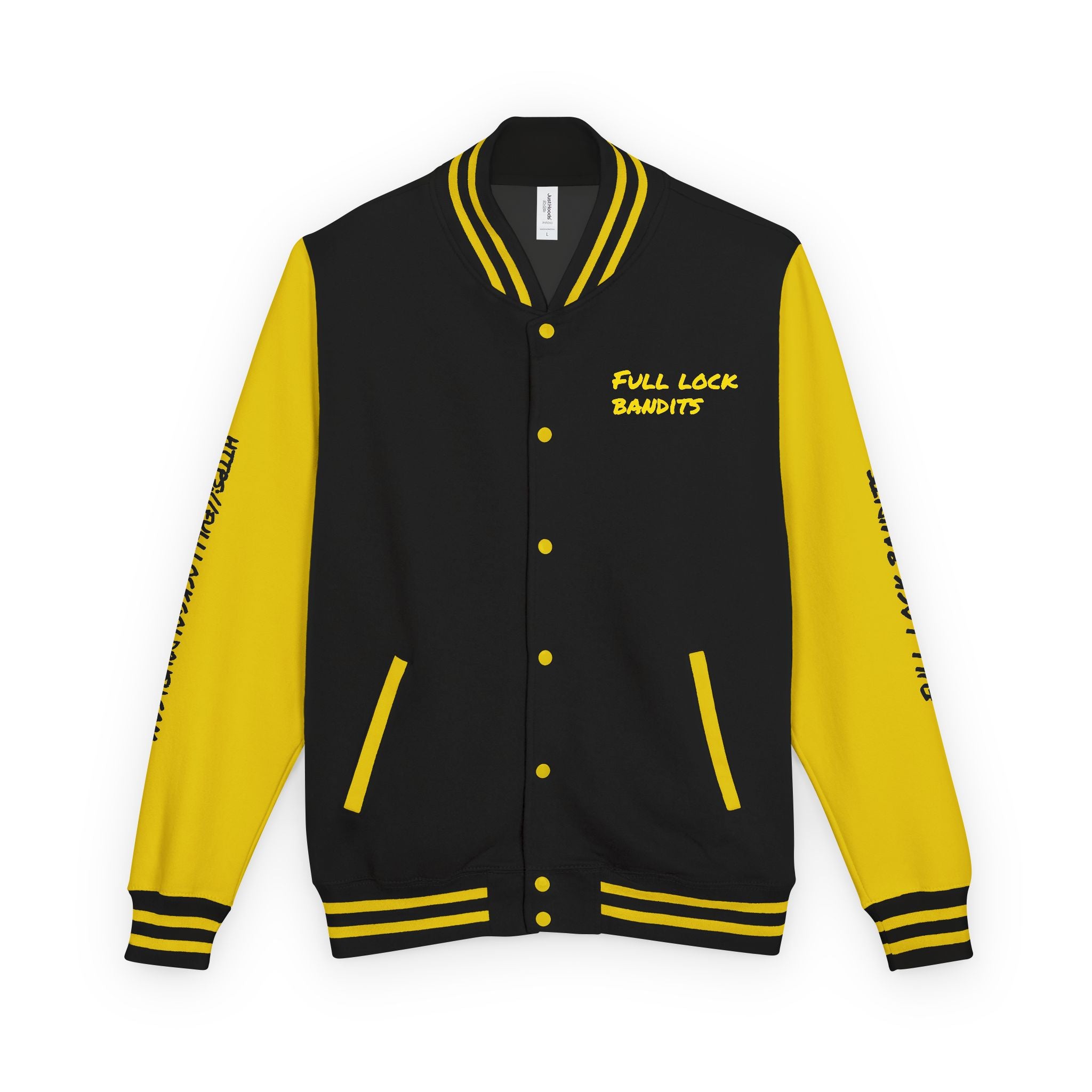 Letterman Jacket — Full Lock Team Logo Varsity Jacket