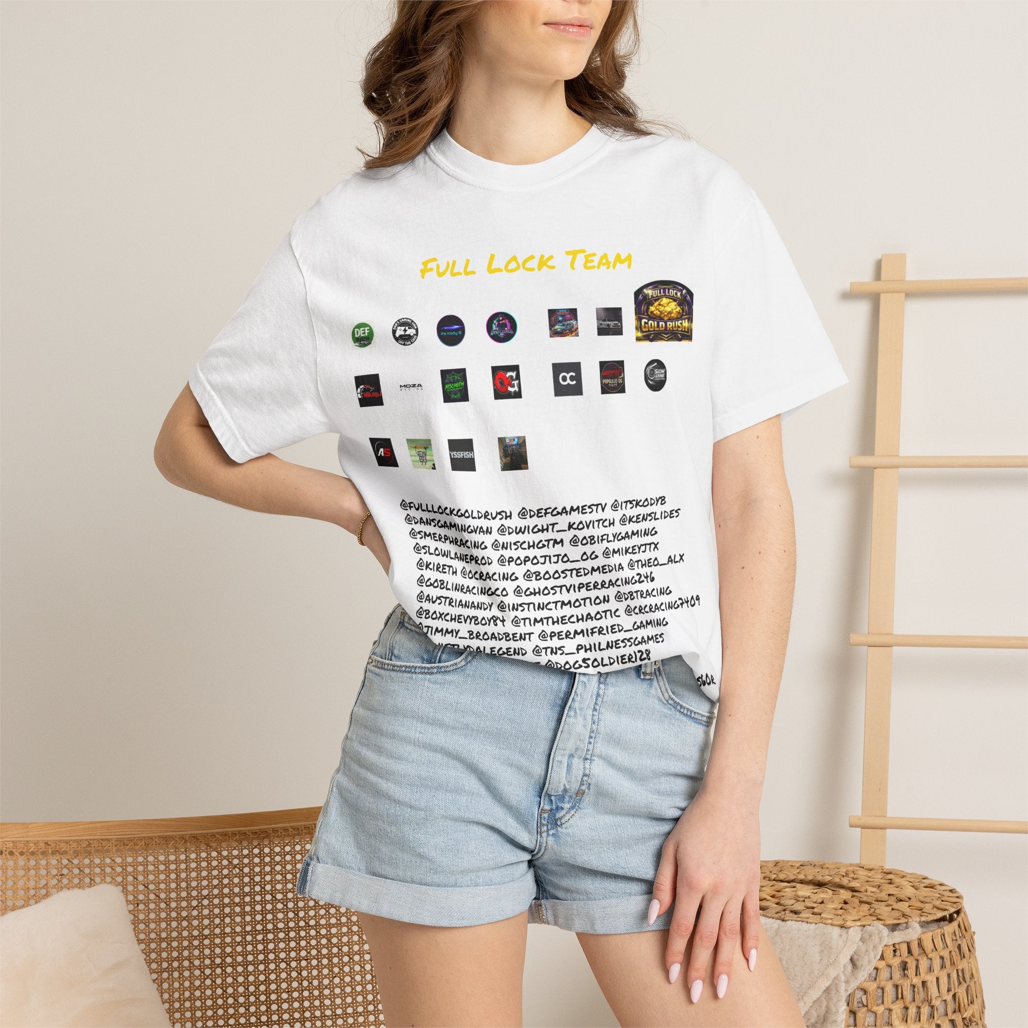 Full Lock Team Members Shirt- Support your creators