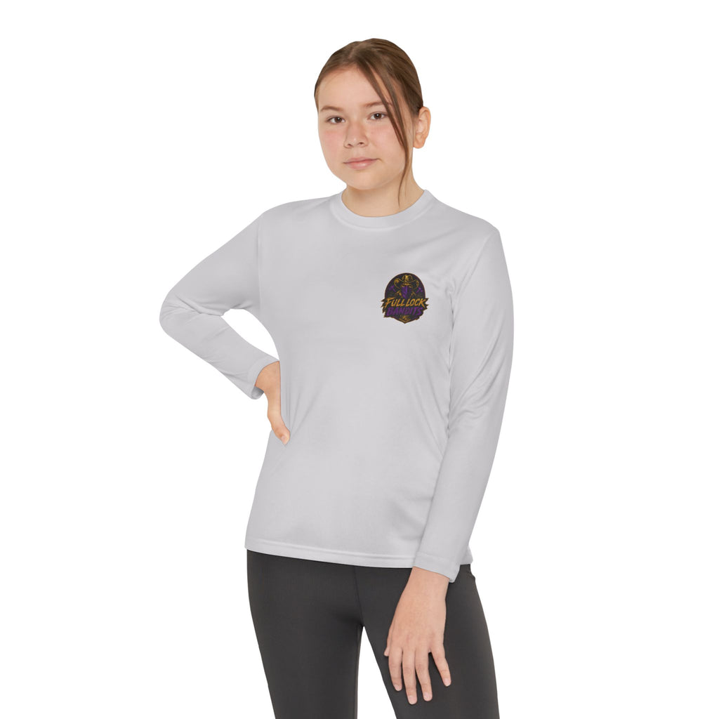 Full Lock Bandits Youth Long Sleeve — “Full Lock Full Send” Graphic Racing Shirt