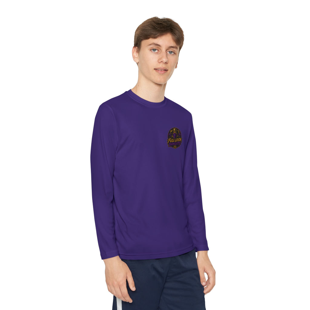 Full Lock Bandits Youth Long Sleeve — “Full Lock Full Send” Graphic Racing Shirt