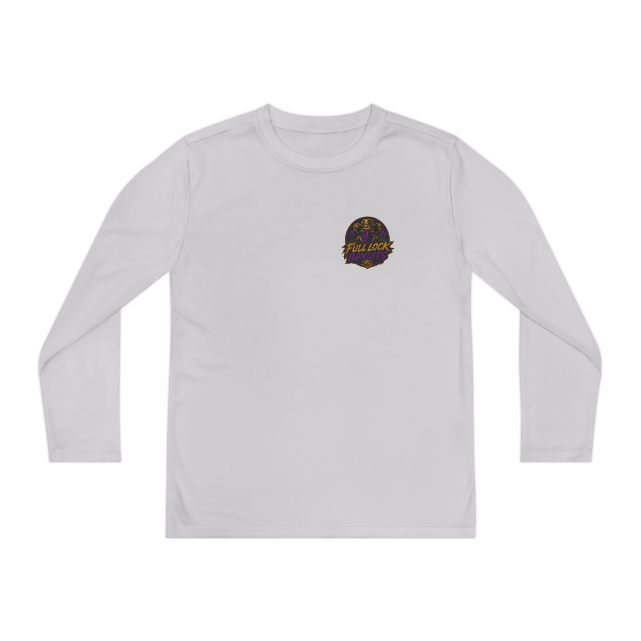 Full Lock Bandits Youth Long Sleeve — “Full Lock Full Send” Graphic Racing Shirt