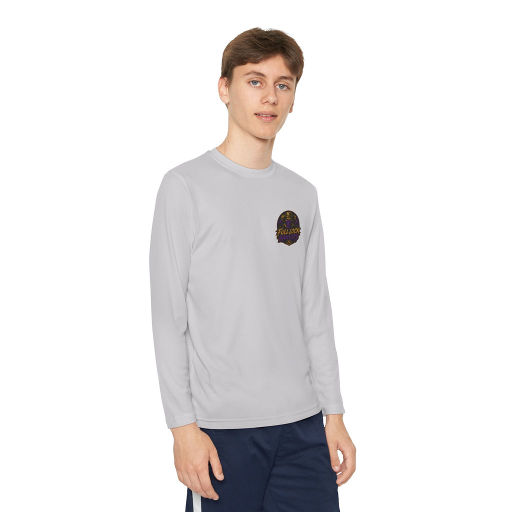 Full Lock Bandits Youth Long Sleeve — “Full Lock Full Send” Graphic Racing Shirt