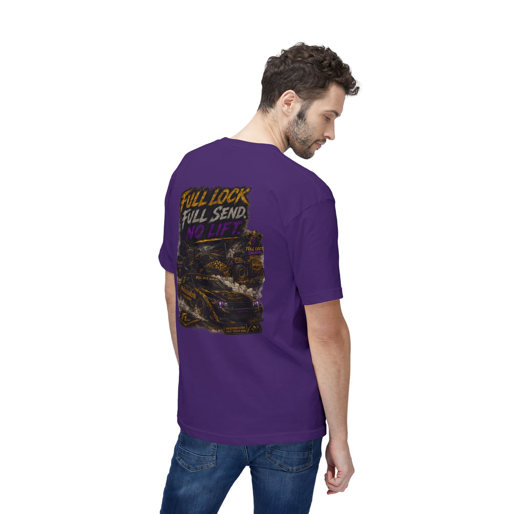 Full Lock Bandits "Full Lock, Full Send, No Lift" Drift Car Graphic Tee