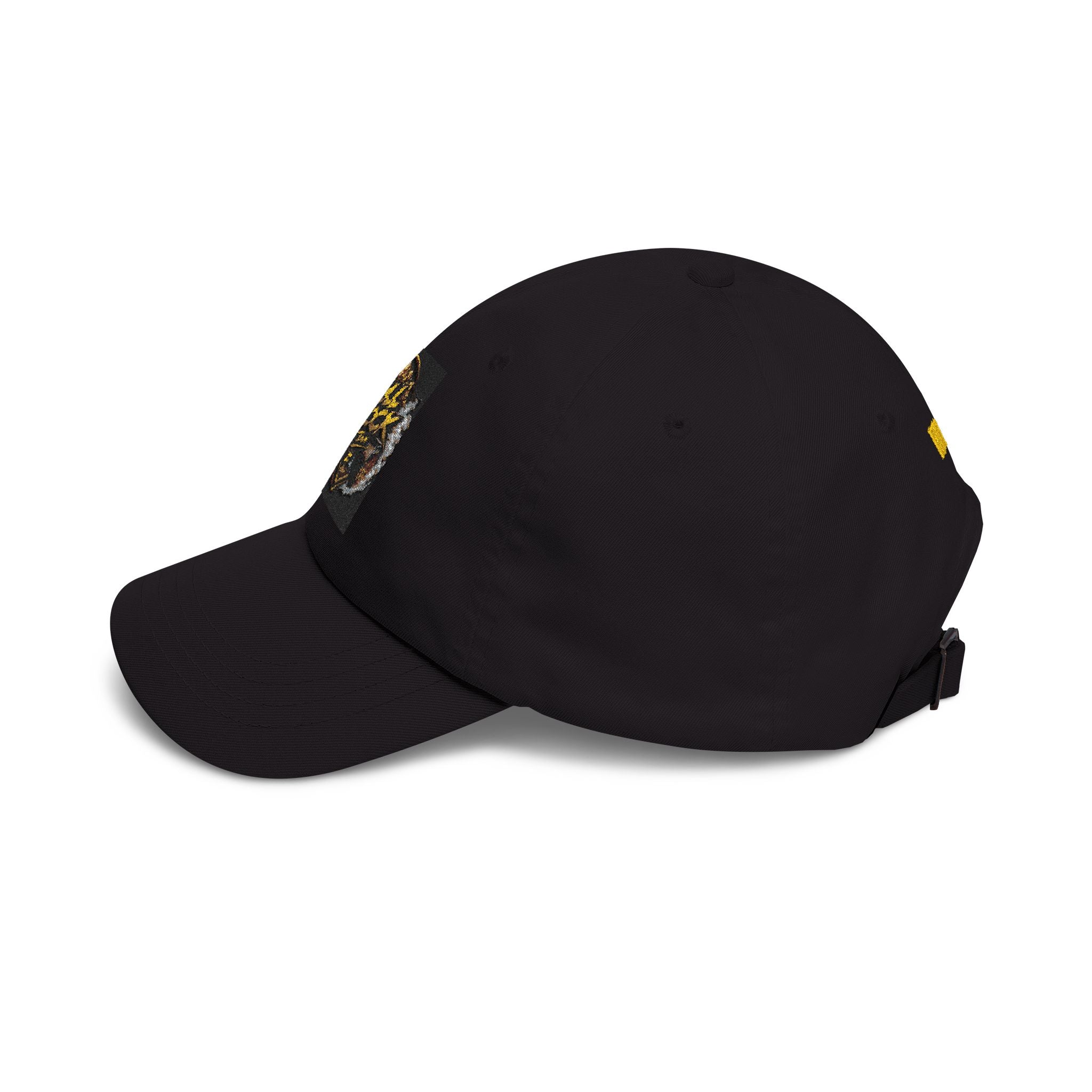 Dad Cap — ‘Full Lock’ Embroidered White Baseball Hat