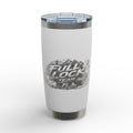 20oz Engraved Tumbler — 'Full Lock' Team Design Stainless Travel Mug