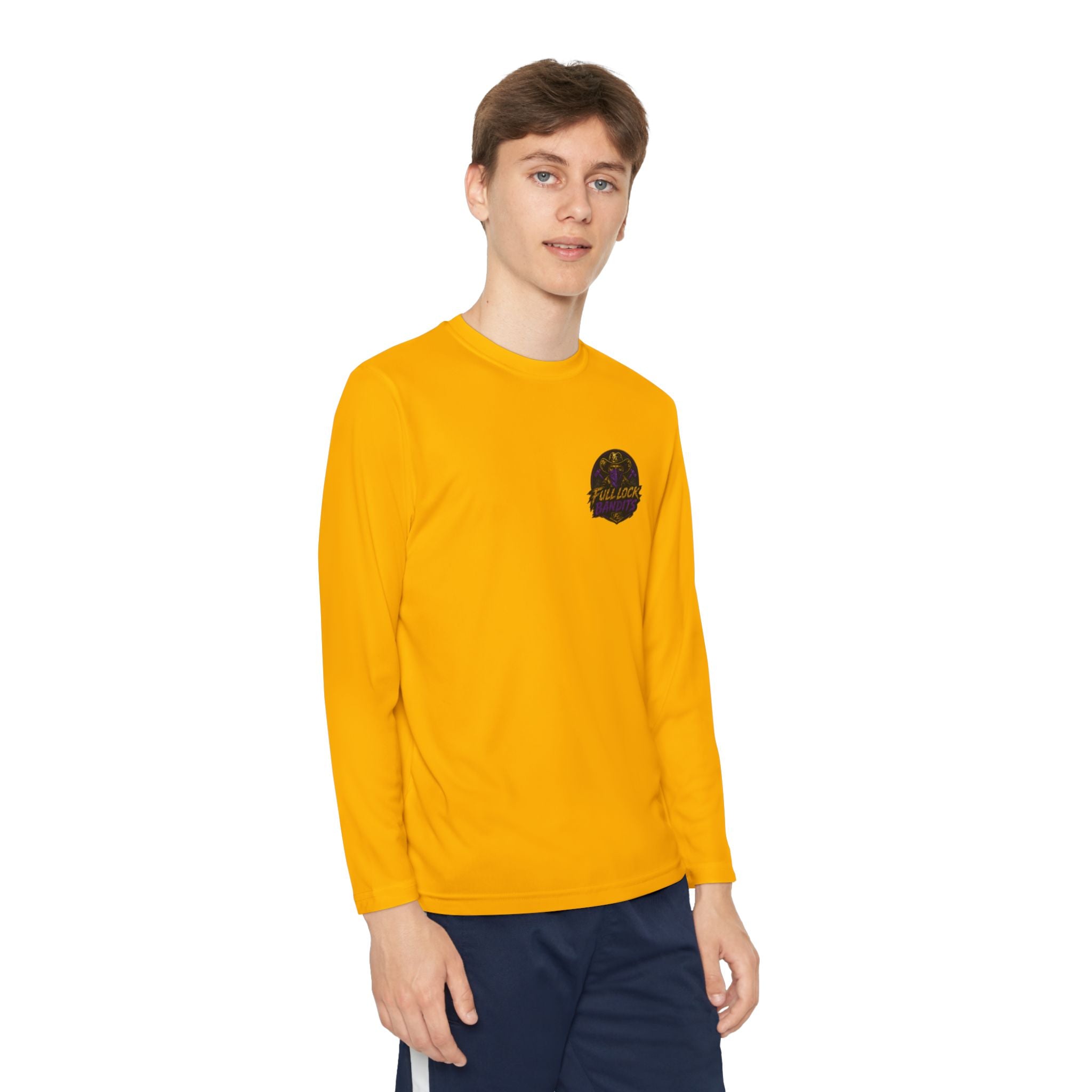 Full Lock Bandits Youth Long Sleeve — “Full Lock Full Send” Graphic Racing Shirt