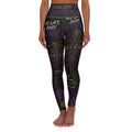 High-Waisted “Full Lock Mom” Yoga Leggings — Motivational Mom Fitness AOP
