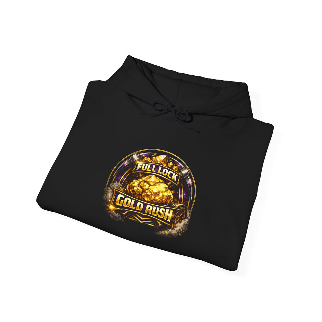 Full Lock Gold Rush Hoodie — 'The Green Hell' Racing Graphic Pullover