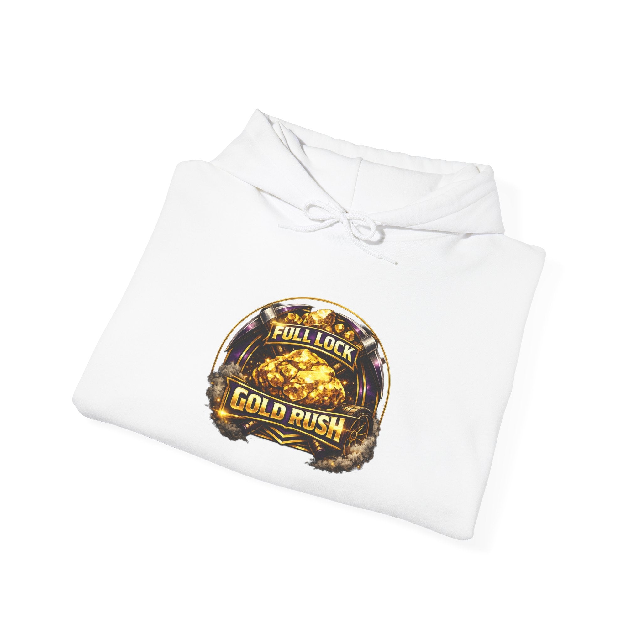 Full Lock Gold Rush Hoodie — 'The Green Hell' Racing Graphic Pullover