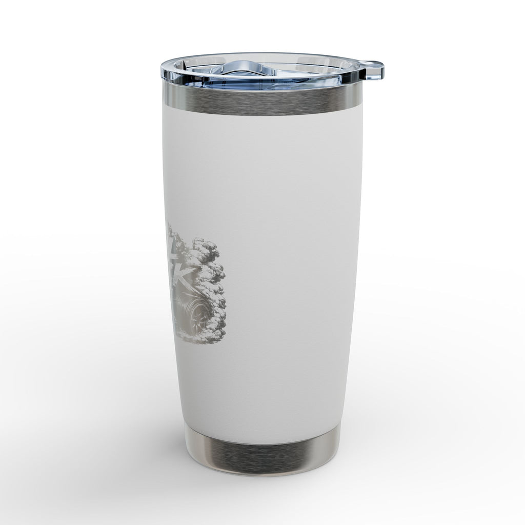 20oz Engraved Tumbler — 'Full Lock' Team Design Stainless Travel Mug
