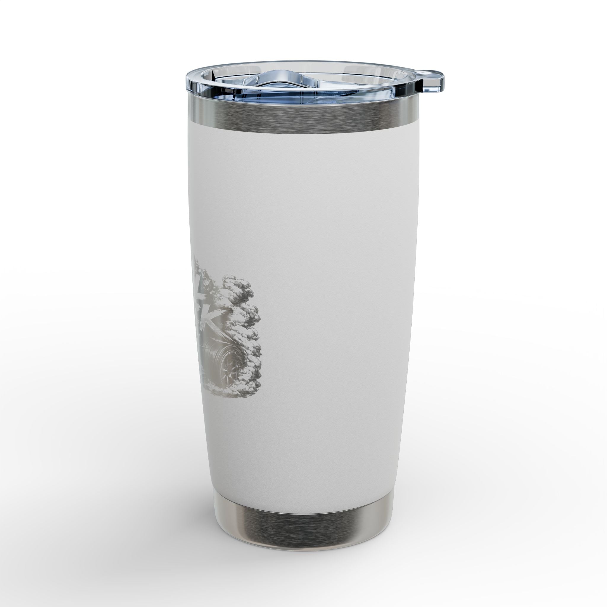 20oz Engraved Tumbler — 'Full Lock' Team Design Stainless Travel Mug