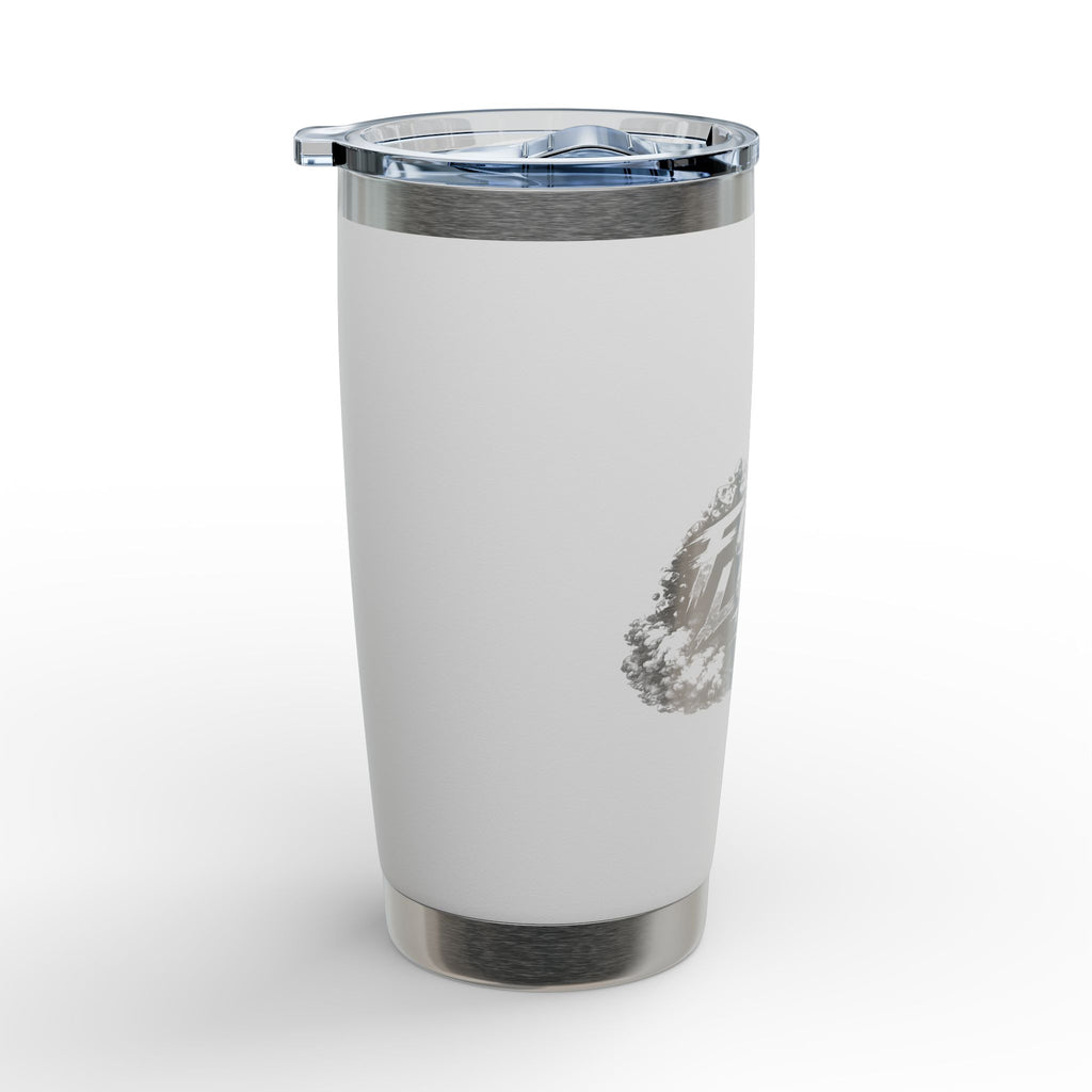 20oz Engraved Tumbler — 'Full Lock' Team Design Stainless Travel Mug