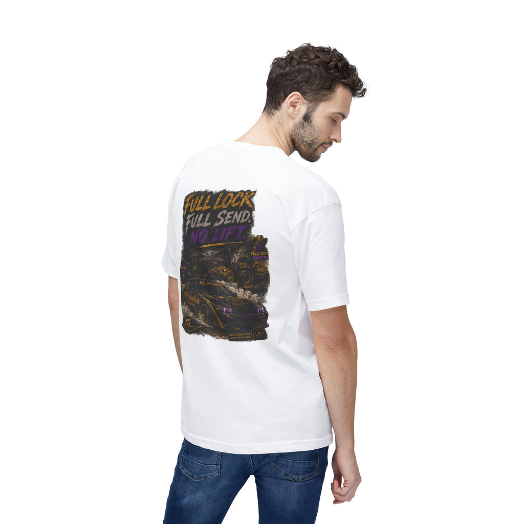 Full Lock Bandits "Full Lock, Full Send, No Lift" Drift Car Graphic Tee