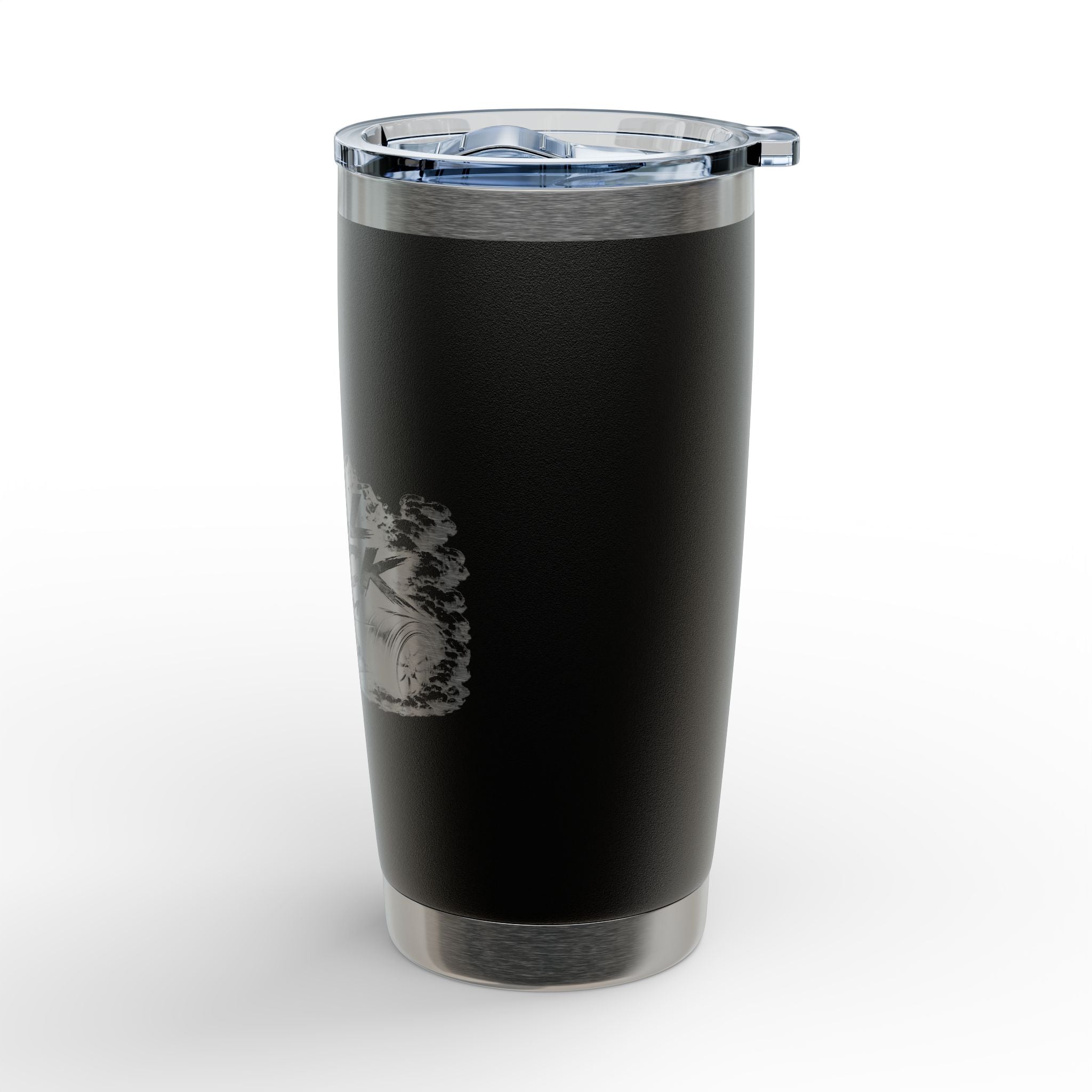 20oz Engraved Tumbler — 'Full Lock' Team Design Stainless Travel Mug