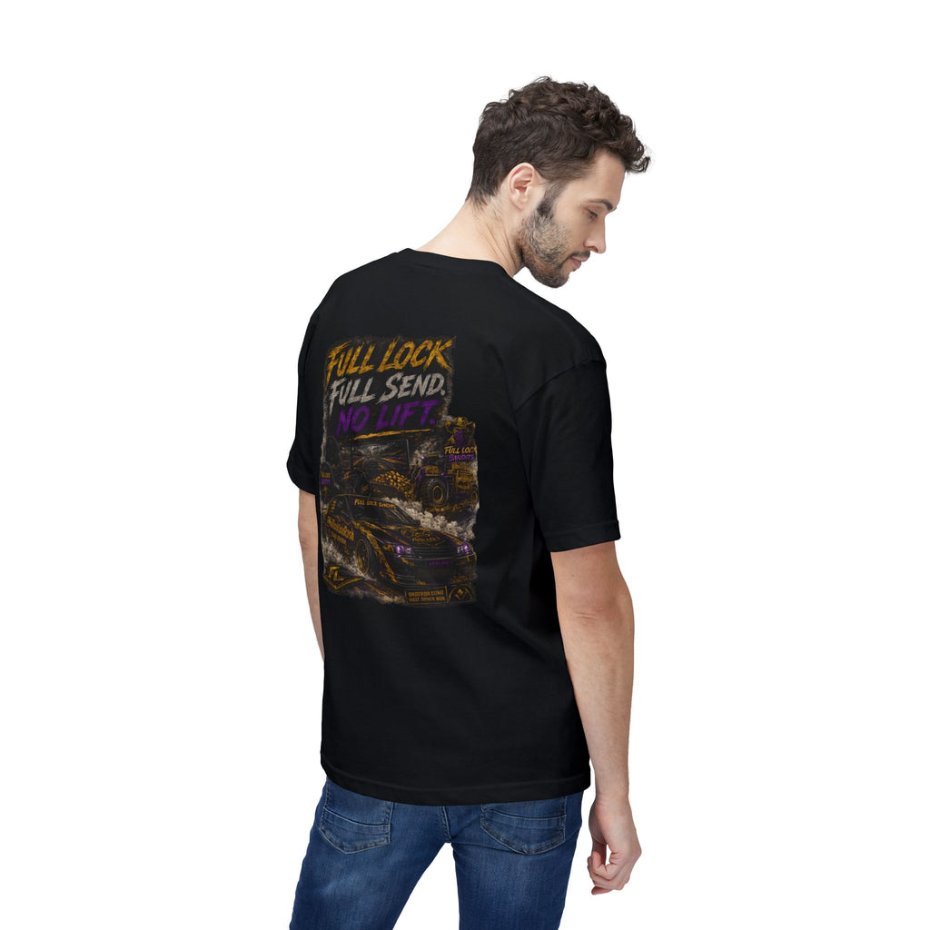 Full Lock Bandits "Full Lock, Full Send, No Lift" Drift Car Graphic Tee