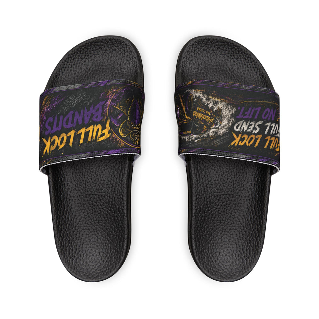 FLB Slides — 'Full Lock Bandits' Graphic Adjustable Strap Slides