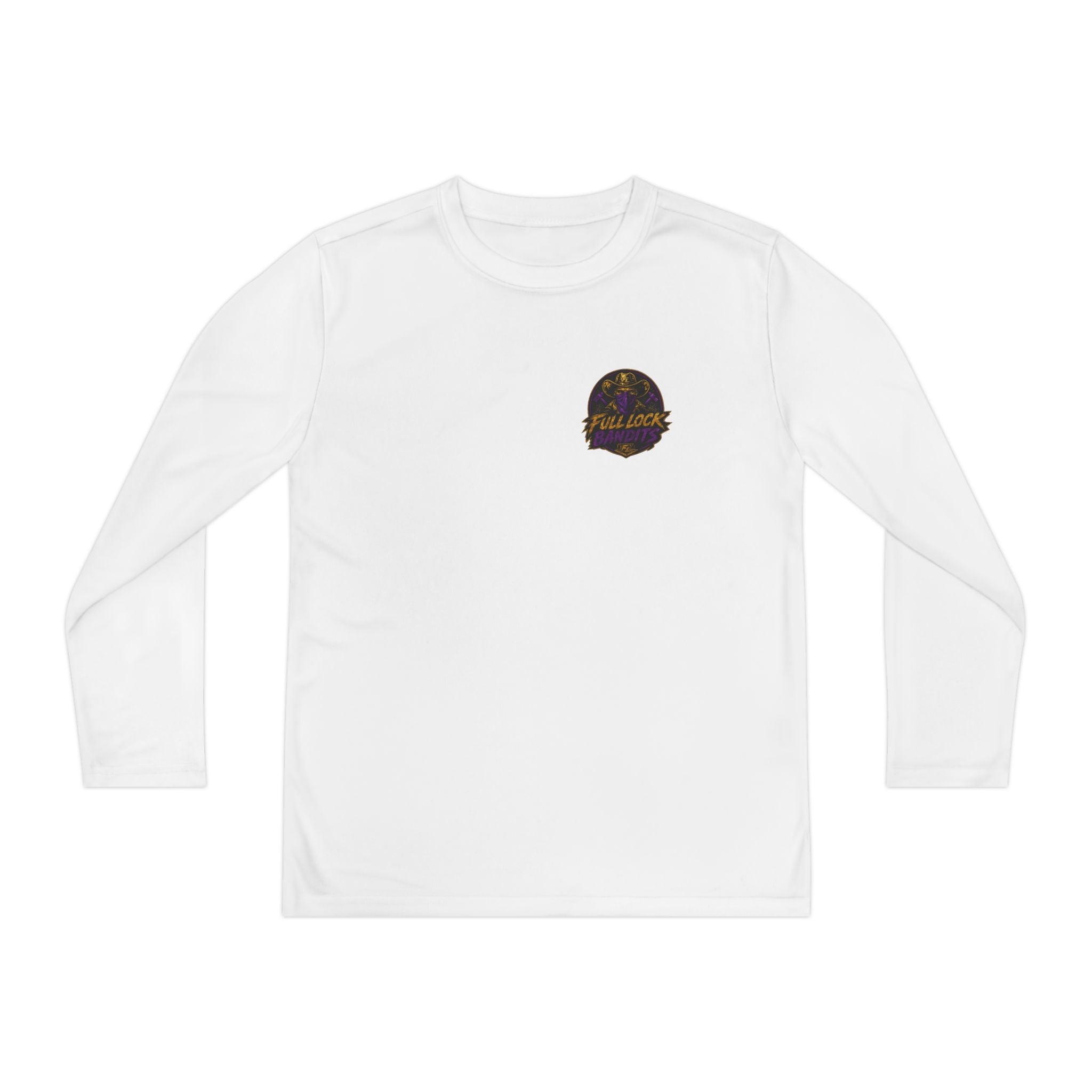 Full Lock Bandits Youth Long Sleeve — “Full Lock Full Send” Graphic Racing Shirt