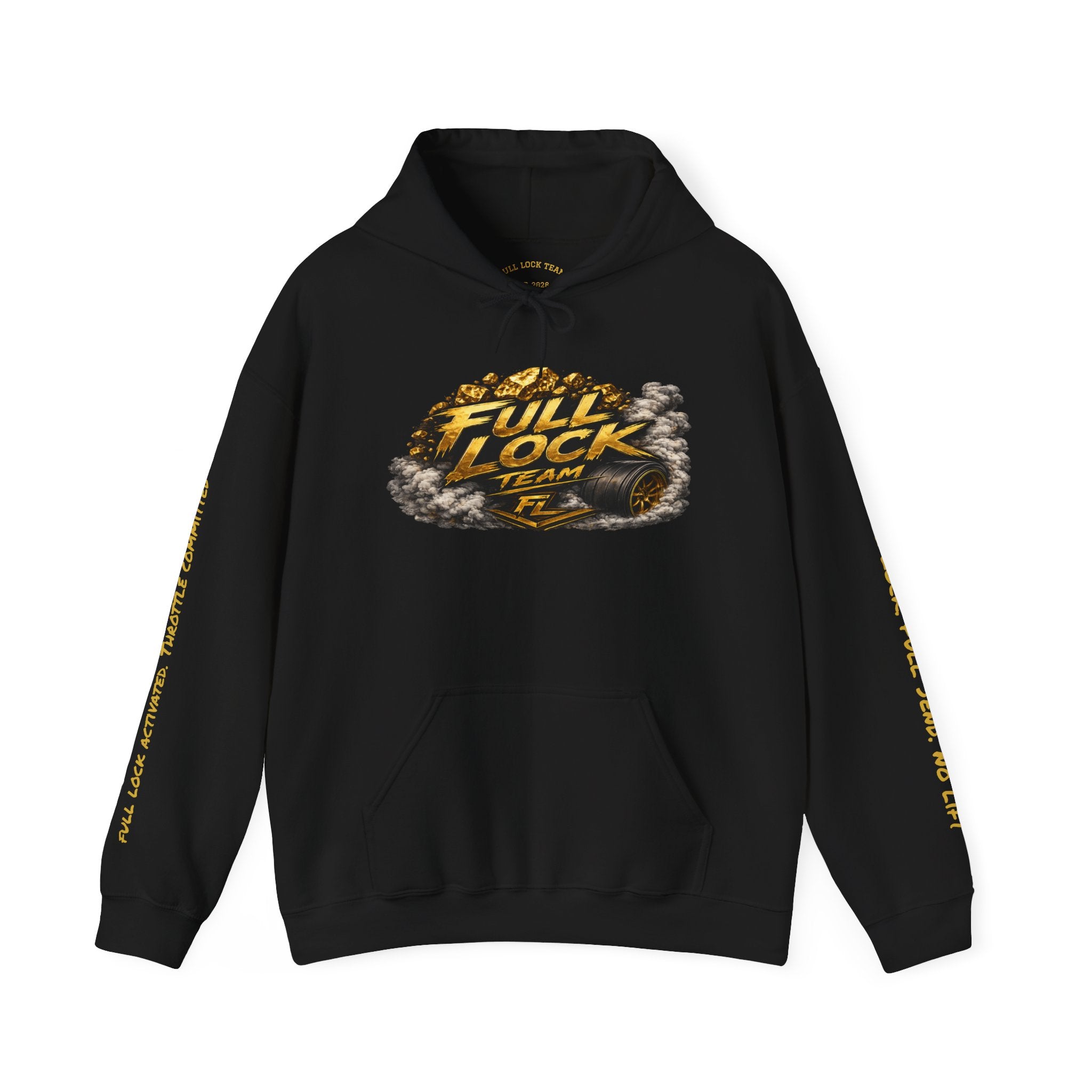 High Octane Full Lock Team Hoodie — Racing Graphic Pullover